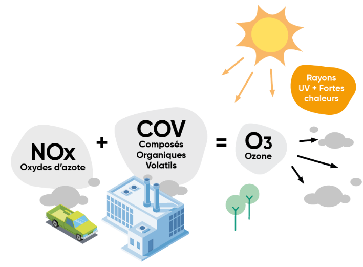 formation ozone