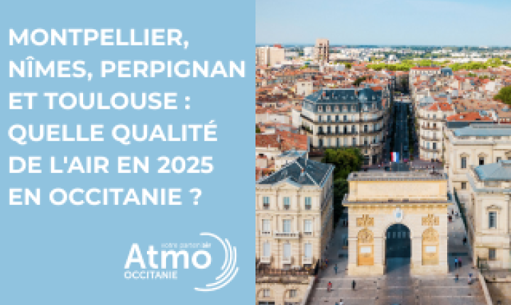 Montpellier, Nîmes, Perpignan et Toulouse : quelle qualité de l'air en 2025 en Occitanie ?