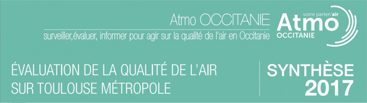 2017 - Synthèse - Evaluation de la Qualité de l'Air à Toulouse Métropole